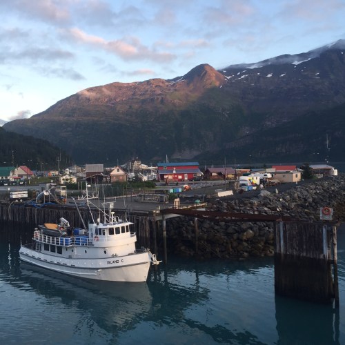 Whittier's pretty harbor